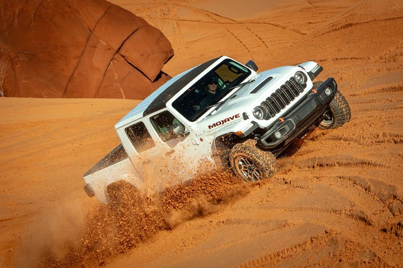 Jeep Gladiator a Pickup Truck Designed for Adventure on the Sahara